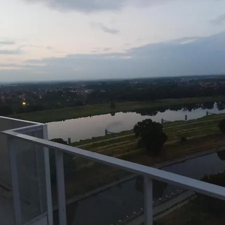 Wroclaw Penthouse Views Odra And City Center Exterior foto
